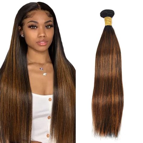 Amazon Inch P Ombre Bundles Brown Highlight Bundles Honey