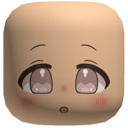 Máscara de Cara de Chibi Roblox