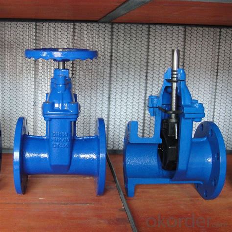 Gate Valve Non Rising Stem Resilient Soft Seated Ductile Iron Din