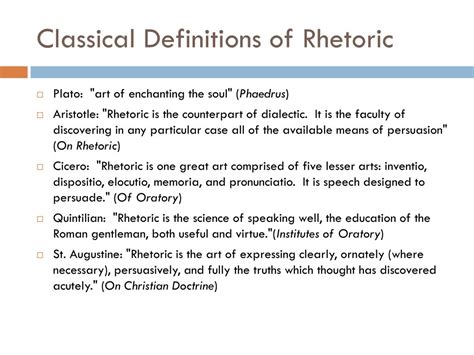 PPT - On Rhetoric PowerPoint Presentation, free download - ID:2060069