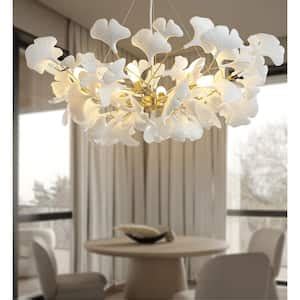 Reviews For Yuyi Light Gold Chandelier Luxury Ginkgo Branch