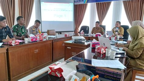 Satuan Tugas Saber Pungli Kabupaten Solok Gelar Rapat Kerja Berantas