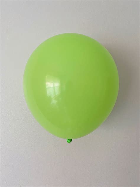 Fruit Green Latex Balloon Lime Green 10 Inch Lime Balloons Etsy