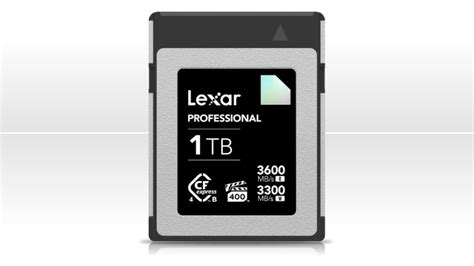 Lexar Professional CFexpress 4 0 Type B Card DIAMOND Series TIPA