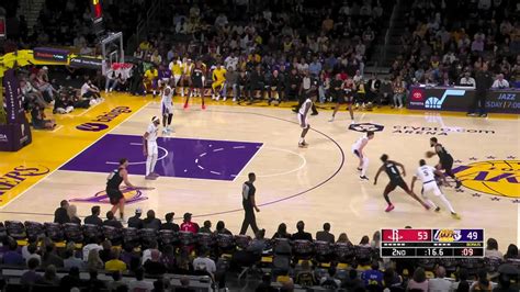 Lakers Vs Rockets Game Highlights Yahoo Sports