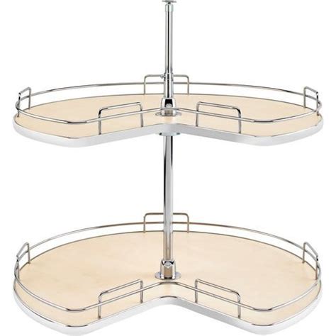 Rev A Shelf Mp Inch Diameter Kidney Shape Shelf Corner