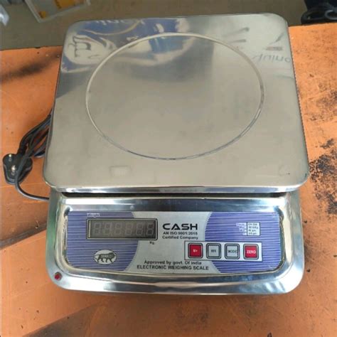 Cash Stainless Steel Table Top Electronic Weighing Scales For Retails