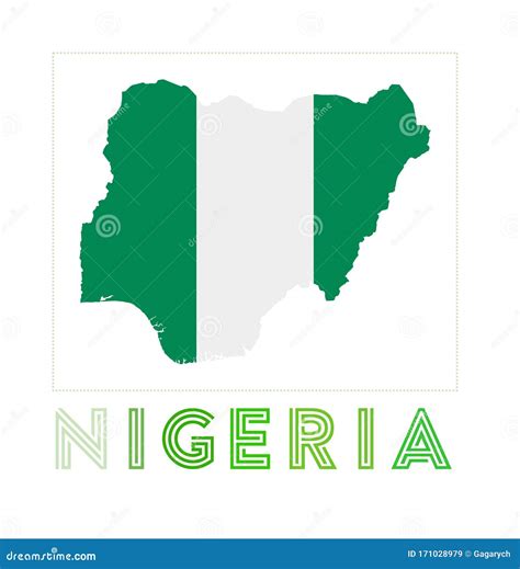 Set Of Nigeria Map Logo Design Inspiration Vector Illustration | CartoonDealer.com #150032076