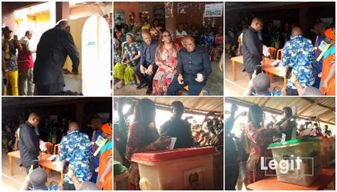 2023 Elections Peter Obi Casts His Vote In His Hometown Photos Emerge