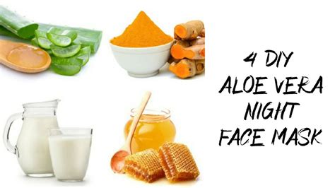 4 Diy Overnight Face Mask For Glowing And Healthy Skin Aloe Vera