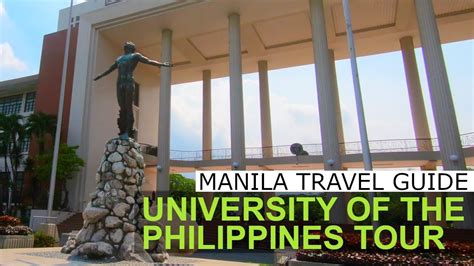 Up Academic Oval Tour Diliman Quezon City Philippines Youtube