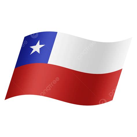 Diseño Simple De La Bandera Nacional De Chile PNG Bandera Del País