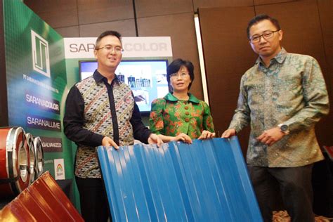 Saranacentral Bajatama Luncurkan Seng Aluminium Saranacolor