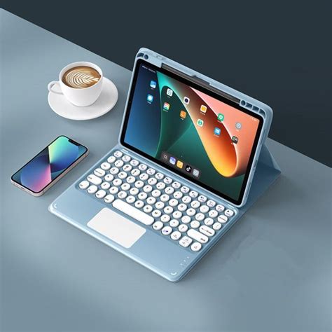 Bluetooth Touchpad Keyboard Case For Xiaomi Mi Pad 6 5 Pro 11 Inch 2023 With Pencil Holder Stand