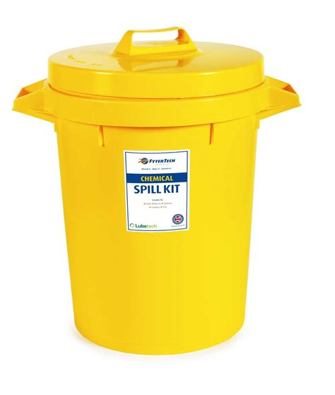 80 Ltr Chemical Spill Kit - Static Bin || 07-1080