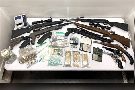 Chilliwack Rcmp Seize Guns And Drugs During Raid On Butchart Street