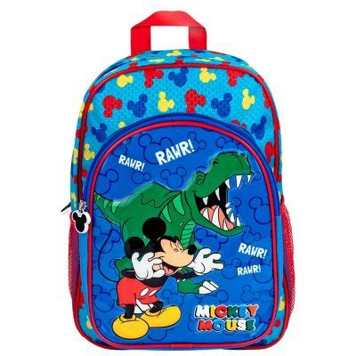 Mini Mochila Escolar Infantil Mickey Dino Artesco MICKEY MOUSE