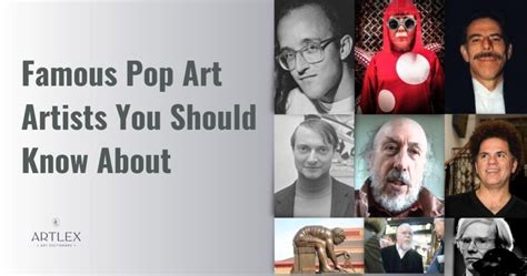 10 Famous Pop Art Artists You Should Know About - Artlex