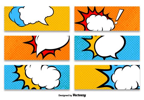 Cartoon Style Banner Vector Templates - Download Free Vector Art, Stock ...