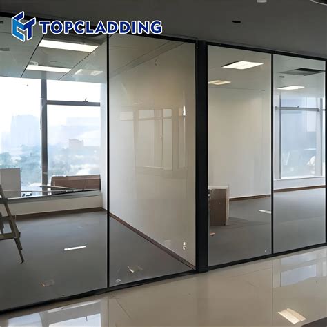 Single Glazing Full Height Frameless Clear Soundproof Vertical View