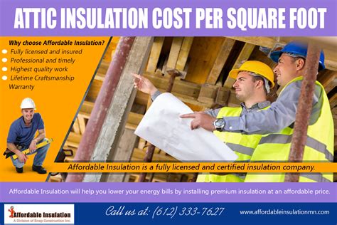 Attic Insulation Cost Per Square Foot