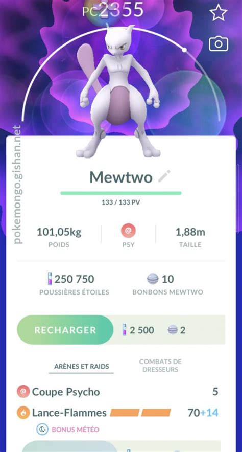 Detail Gambar Pokemon Go Mewtwo Koleksi Nomer 8