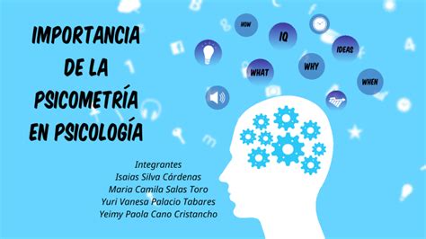 Importancia de la psicometría en la psicologia by Isaias Silva on Prezi