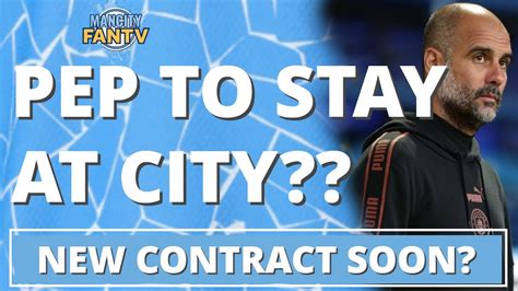 Man City Fan Tv Live Will Pep Sign A New Deal Mcfc Mancity Pep