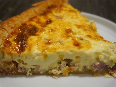 Quiche Lorraine Traditionnelle La Pate Feuillet Recette Quiche