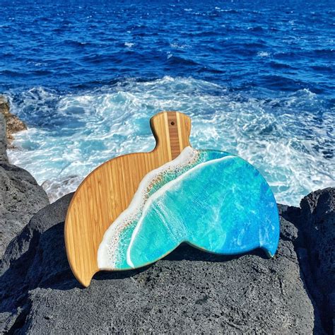 Wood Whale Cutting Board Etsy