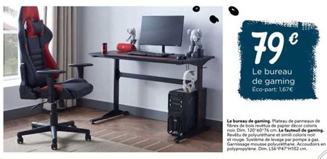 Promo Le Bureau De Gaming Chez Atlas Icatalogue Fr