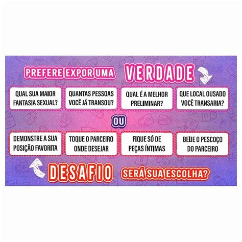 Jogo Adulto Casal Exponha Verdade Ou Pague Desafio Sexual Rio Preto Sex Shop Castelo Dos Prazeres