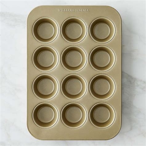 Williams Sonoma Copper Goldtouch® 12 Cup Nonstick Muffin Pan Williams Sonoma