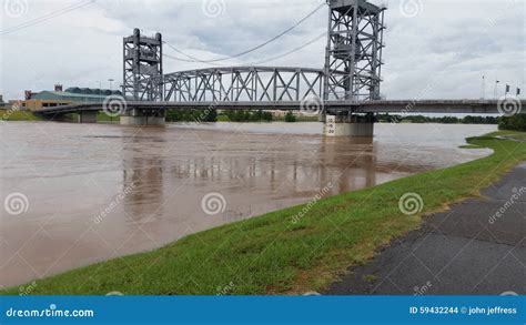 Red River In Alexandri La Stock Photo Image Of Water 59432244