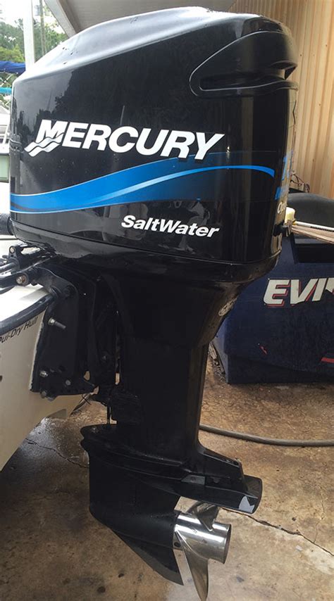 Hp Mercury Optimax Outboard Boat Motor For Sale