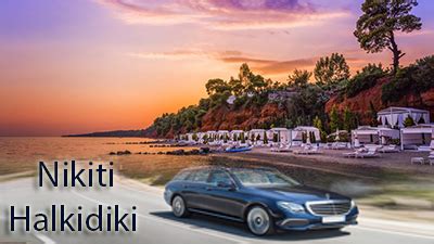 Airport taxi transfers to Nikiti Halkidiki at low cost price