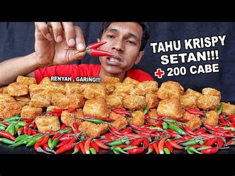 Edaan Habiskan Cabe Tahu Crispy Super Renyah Youtube