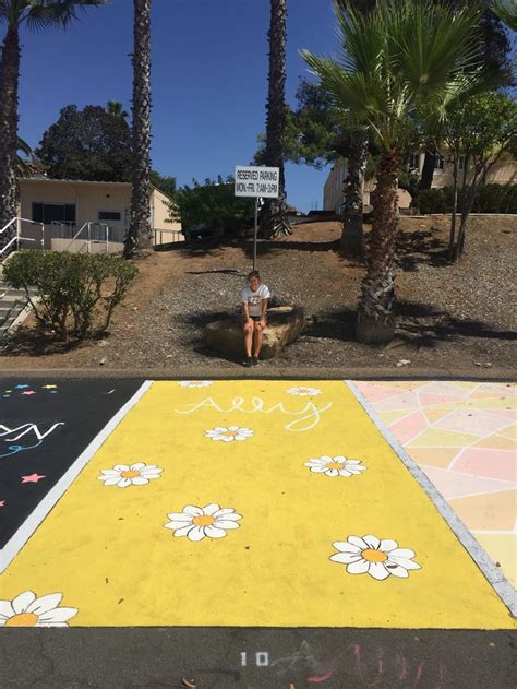 Senior Parking Spot Parking Spot Painting Painted Parking Spaces