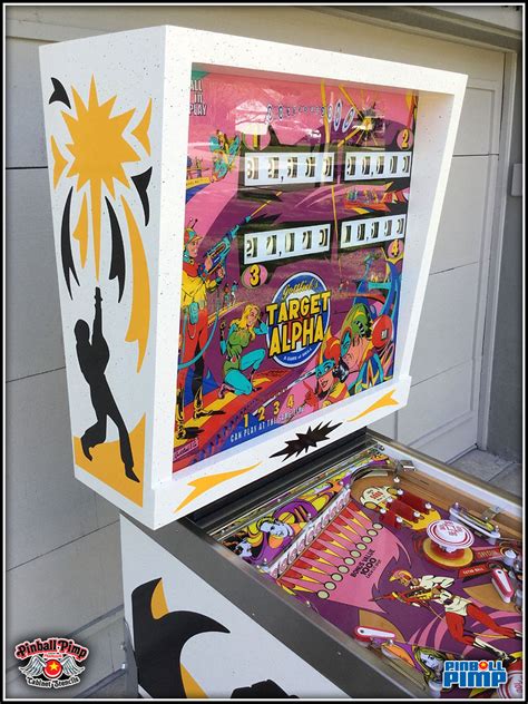 1976 Gottlieb Target Alpha Pinball Pimp