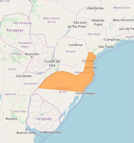 Tempo Instabilidades Avan Am Sobre O Sul E Reas Do Rs Sc E Pr T M