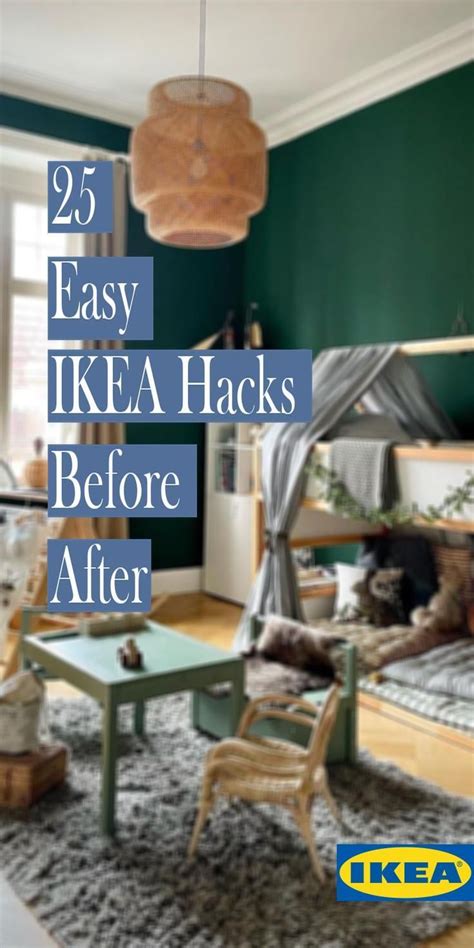 The Best Ikea Hacks Anyone Can Do In Their Living Room Bedroom Or Office