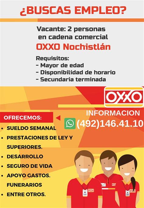 Empleo En Oxxo Ayuntamiento De Nochistl N