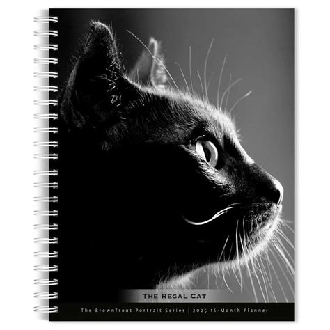 Regal Cats Portrait Series 2025 Planner Calendars