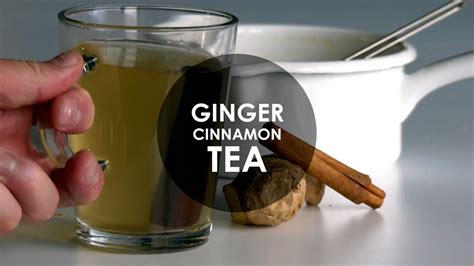 How To Make Ginger Tea With Cinnamon Youtube