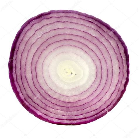 Red Onion Slice Stock Photo Robynmac