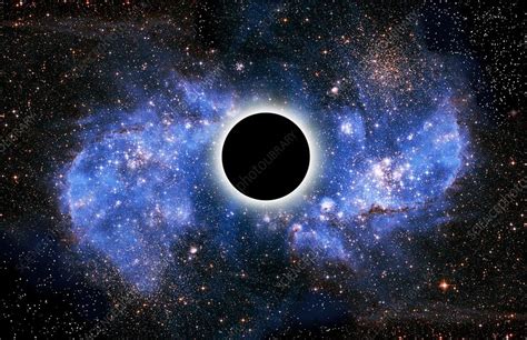 Black Hole Artwork Stock Image C Science Photo Library