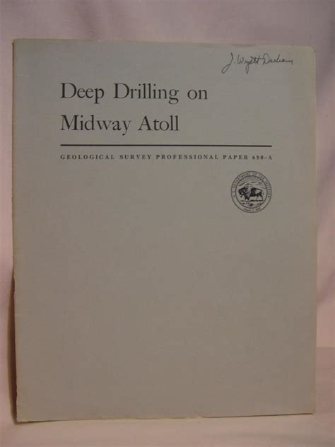 Deep Drilling On Midway Atoll Geology Of The Midway Area Hawaiian