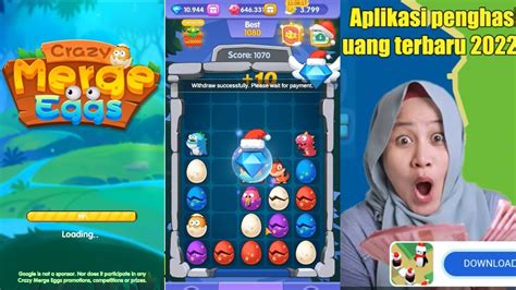 Let S Play Crazy Merge Eggs For Hour Game Penghasil Uang Saldo Dana