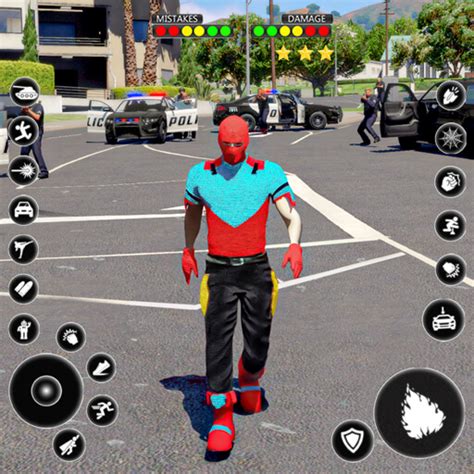 Spider Vice Town Rope Hero Man Apps On Google Play