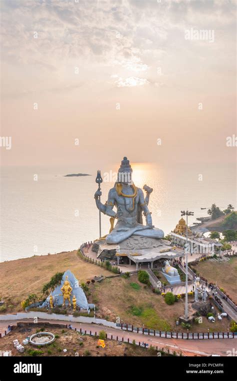 Murudeshwar Karnataka India January The Statue Of Great